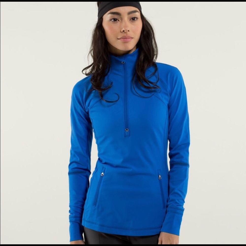 Lululemon Race with Grace Pullover in Royal Blue